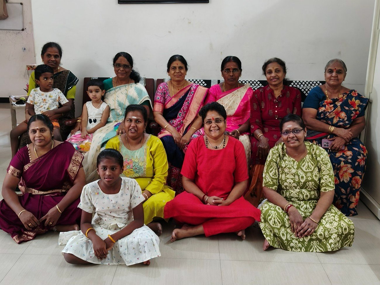 Devotees at Agathiyar Gnana Thabovanam